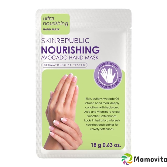 Skin Republic Nourishing Avocado Hand Mask Beutel buy online