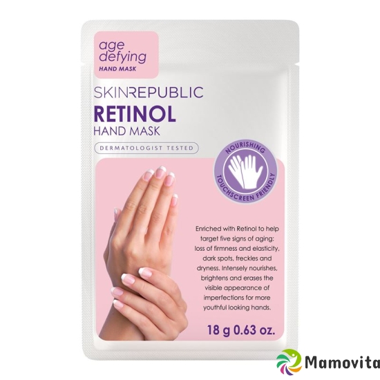 Skin Republic Age-Defying Retinol Hand Mask Beutel buy online