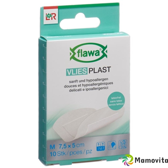 Flawa nonwoven Plast M 7.5x5cm 10 pcs buy online