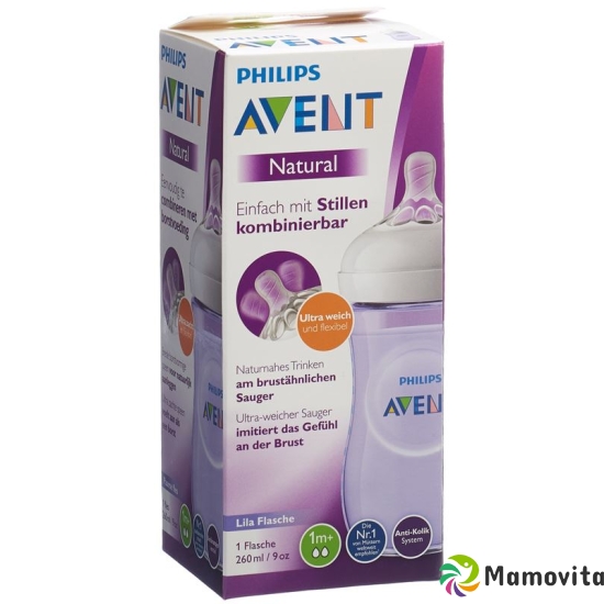 Avent Philips Naturnah Flasche 260ml Lila (neu) buy online