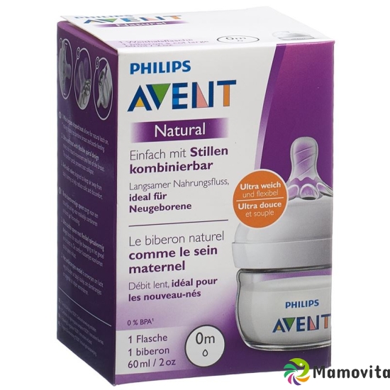 Avent Philips Naturnah Flasche 60ml Neugebore(neu) buy online