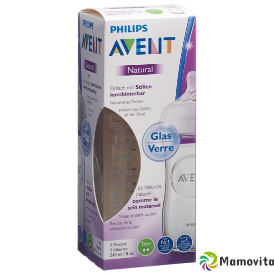 Avent Philips Naturnah Flasche 240ml Glas (neu) buy online