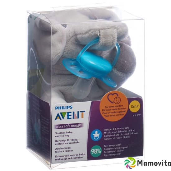 Avent Philips Snuggle+ultra Soft Elefant Türkis buy online