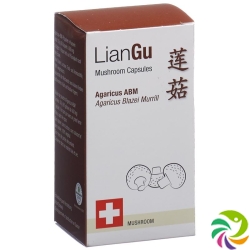 LianGu Agaricus Abm Mushrooms Capsules Can 60 Pieces