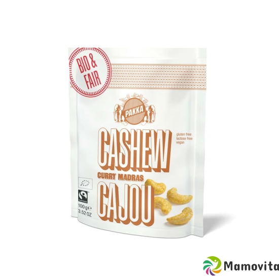 Pakka Cashew mit Curry Madras Beutel 100g buy online