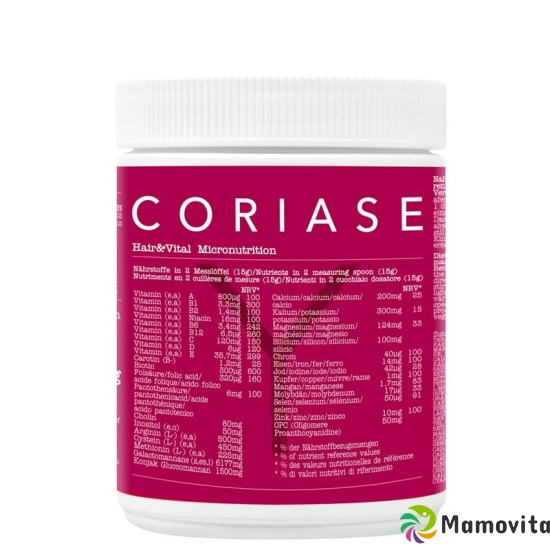 Coriase Hair & Vital Granulat Dose 450g buy online