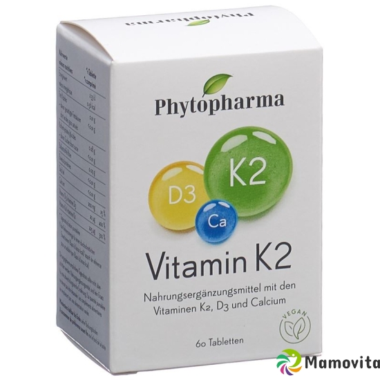 Phytopharma Vitamin K2 Tabletten Dose 60 Stück buy online