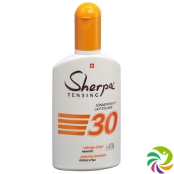 Sherpa Tensing Sonnenmilch SPF 30 Flasche 175ml