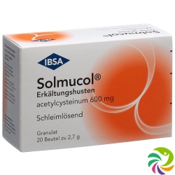 Solmucol Cold Cough Gran 600 mg Btl 20 pcs