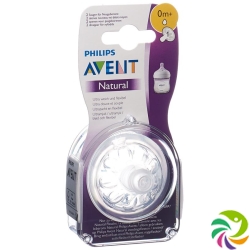 Avent Philips Natural Sauger 1 0m 2 Stück