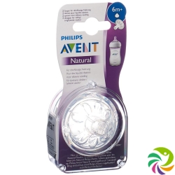 Avent Philips Natural Sauger 6m+ 2 Stück