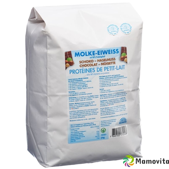 Biosana Molke Eiweiss Pulver Schoko-Haselnuss 2kg buy online