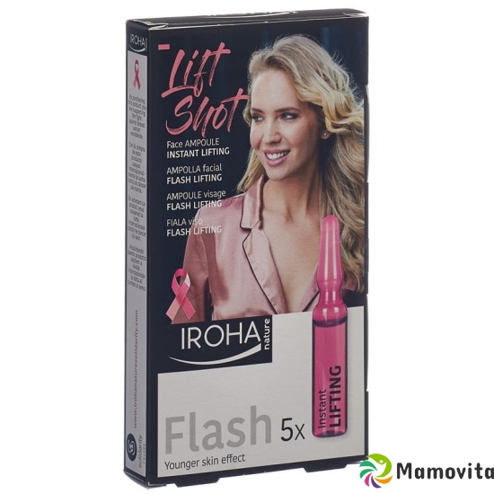 Iroha Instant Flash Lift Ampoule 5x 1.5ml buy online