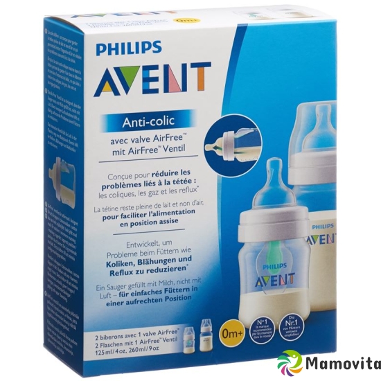 Avent Philips Anti-Colic Flasche Airfree Vent 125+260ml buy online