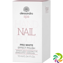 Alessan Nail Spa Pro White Effect Lack 10ml