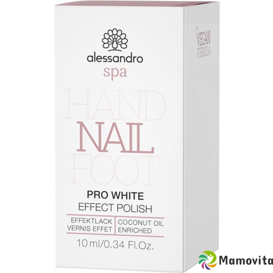 Alessan Nail Spa Pro White Effect Lack 10ml buy online