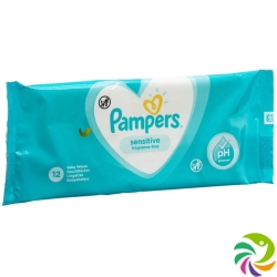 Pampers Feuchte Tuecher Sensitive (neu) 12 Stück