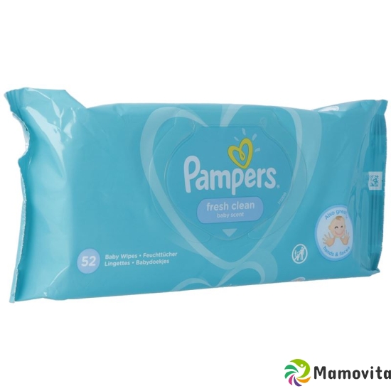 Pampers Wet Wipes Fresh Clean 52 pc buy online