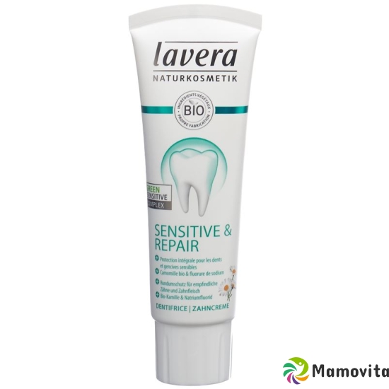 Lavera Zahncreme Sensitive & Repair Tube 75ml buy online