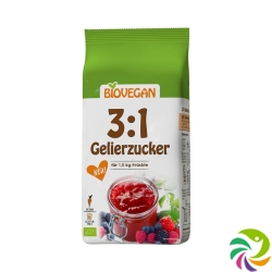 Biovegan Gelierzucker 3:1 Beutel 500g