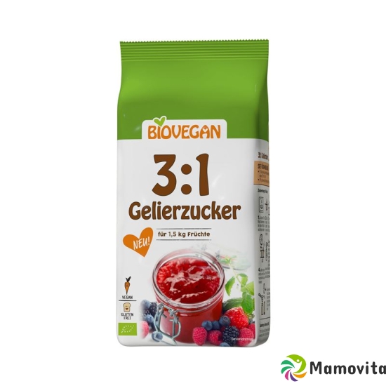 Biovegan Gelierzucker 3:1 Beutel 500g buy online