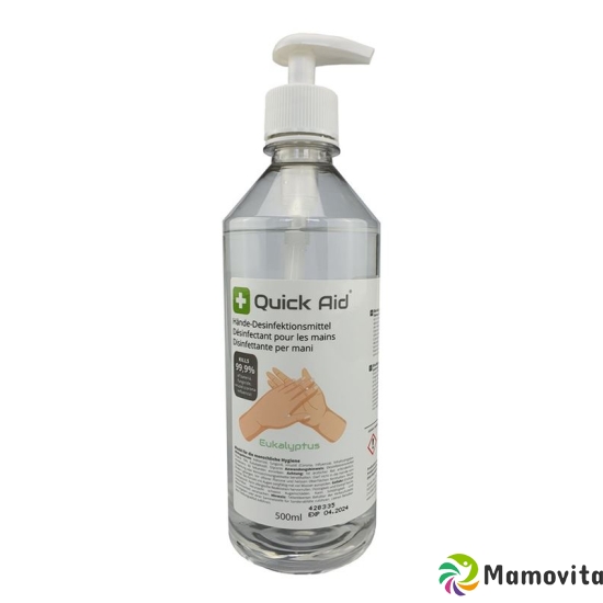 Quick Aid hand disinfectant bottle 500ml buy online