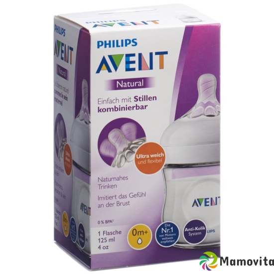 Avent Philips Natural Flasche 125ml mit Hangtab buy online