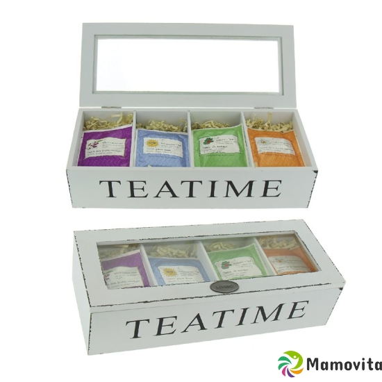 Herboristeria Holzbox Living Teatime M 4x10 Beutel buy online