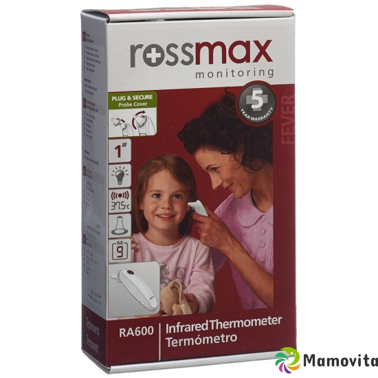 Rossmax ear thermometer infrared Ra600 buy online