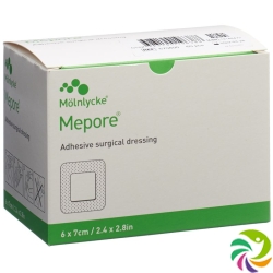 Mepore wound dressing 7x6cm 4x3cm wound pad sterile 60 pcs