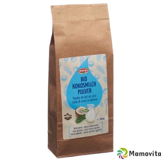 Morga Kokosmilchpulver Bio Beutel 200g buy online