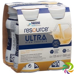 Resource Ultra XS Vanille 4 Flasche 125ml