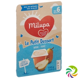 Milupa Le Petit Dessert Birne ab dem 6. Monat 6x 55g