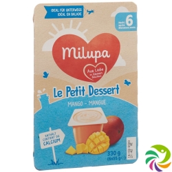 Milupa Le Petit Dessert Mango ab dem 6. Monat 6x 55g