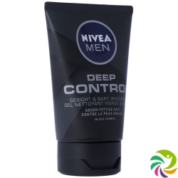 Nivea Men Deep Control Waschgel Gesicht&ba 100ml