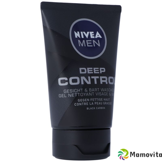 Nivea Men Deep Control Waschgel Gesicht&ba 100ml buy online