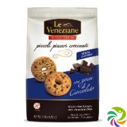 Le Veneziane Cookies Schokostücke Glutenfrei 250