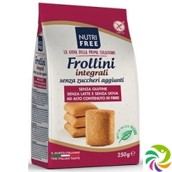 Nutrifree Vollkorn Biscuits ohne Zucker Glutenf 250g