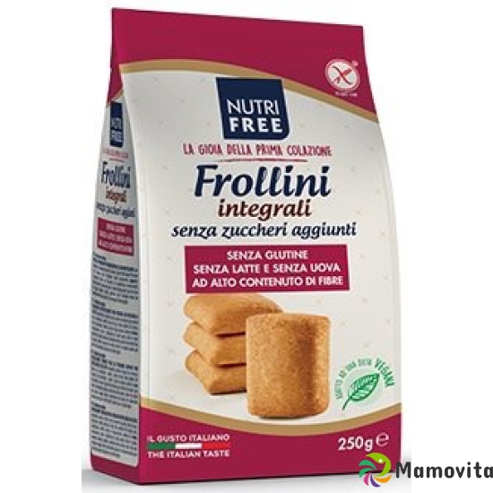 Nutrifree Vollkorn Biscuits ohne Zucker Glutenf 250g buy online