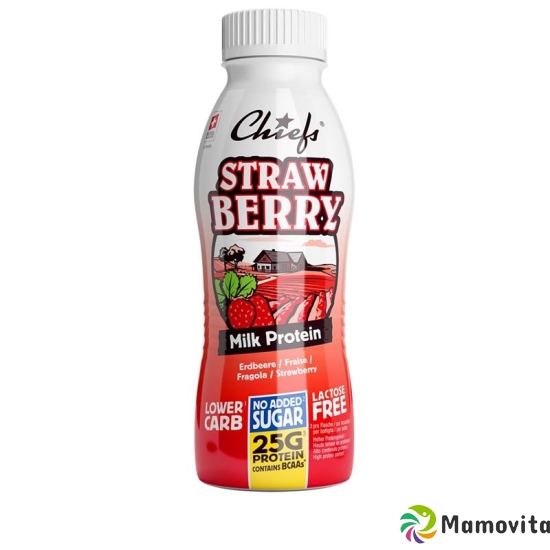 Chiefs Milk Protein Strawberry 8x 330ml buy online