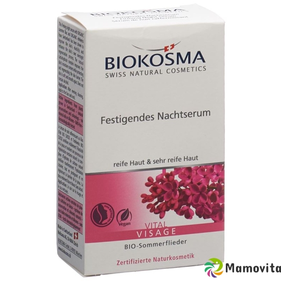 Biokosma Vital Visage Festigendes Nachtserum 30ml buy online