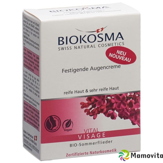 Biokosma Vital Visage Festigende Augencreme 15ml buy online