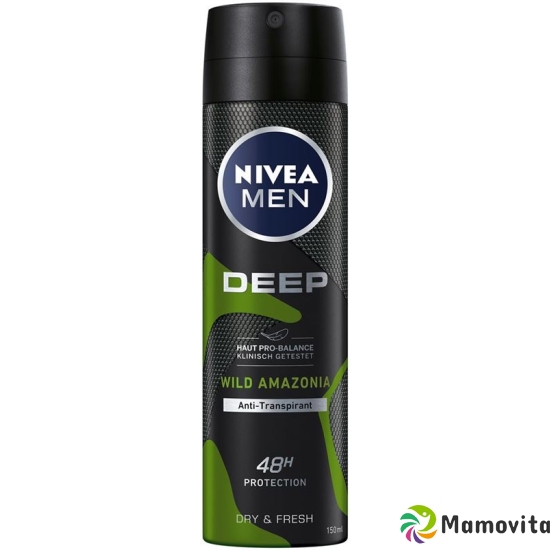 Nivea Male Deo Deep Aeros Wild Amazonia 150ml buy online