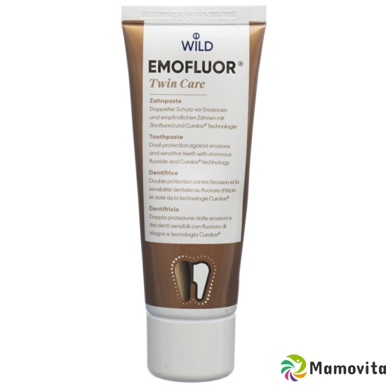 Emofluor Twin Care Zahnpaste Tube 75ml buy online