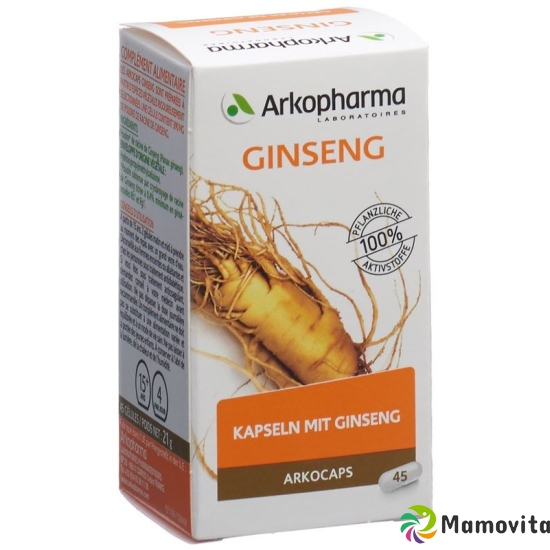 Arkocaps Ginseng Kapseln Dose 45 Stück buy online