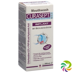 Curasept Ads Implant Mouthwash Flasche 200ml