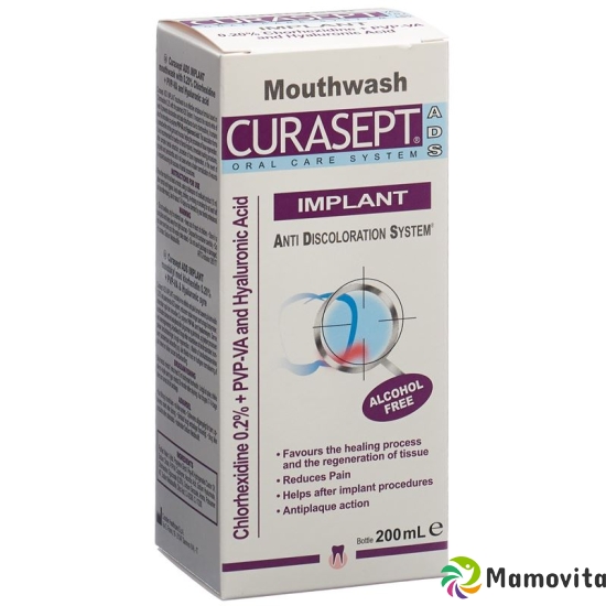 Curasept Ads Implant Mouthwash Flasche 200ml buy online