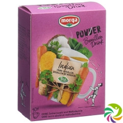 Morga Powerpowder Bouillondri Indi Bio 10 Beutel 4g