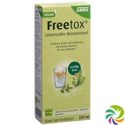 Salus Freetox elixir dandelion stinging nettle Bio 250ml