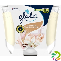 Glade Langanhaltende Duftkerze Rom Vanil Blo 224g